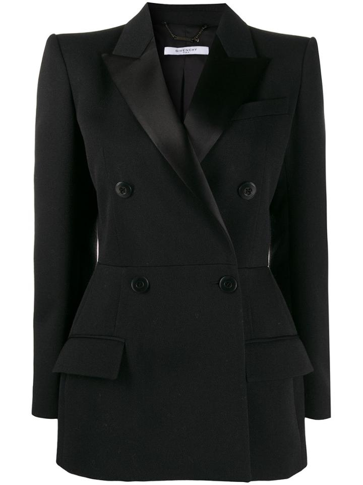 Givenchy Double-breasted Blazer - Black