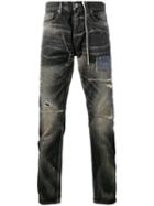 Neighborhood 'eastwood Savage' Jeans, Men's, Size: Small, Black, Cotton