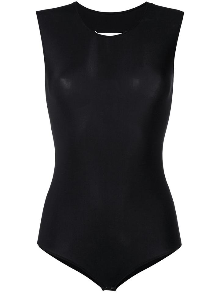 Maison Margiela - Sleeveless Body - Women - Polyamide/spandex/elastane - 40, Women's, Black, Polyamide/spandex/elastane