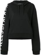 Filles A Papa Logo Print Tiger Hoodie, Women's, Size: 0, Black, Cotton