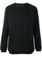 Puma Crew Neck Sweatshirt, Men's, Size: Medium, Black, Polyester/spandex/elastane