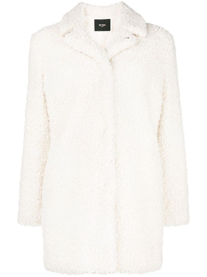Twin-set Teddy Jacket - White