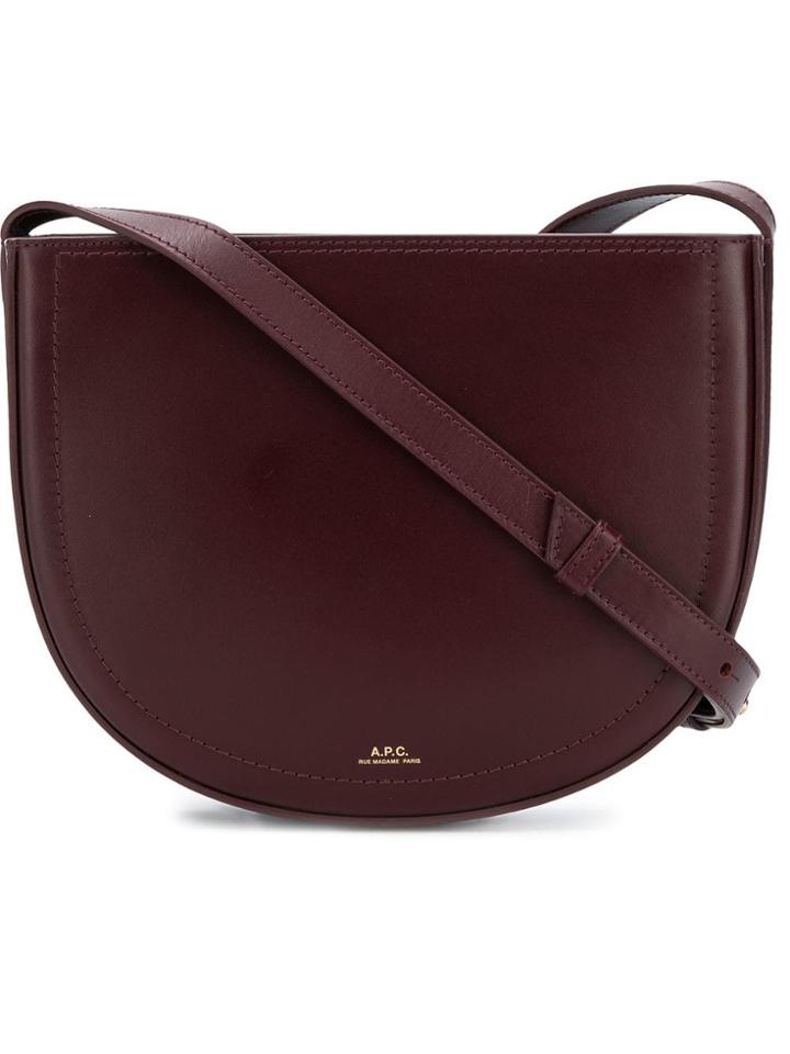 A.p.c. Juliette Cross Body Bag - Red