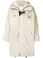 Napa By Martine Rose Oversized Hooded Cord Coat - Neutrals