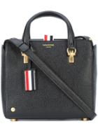 Thom Browne Tri-colour Detail Tote - Black
