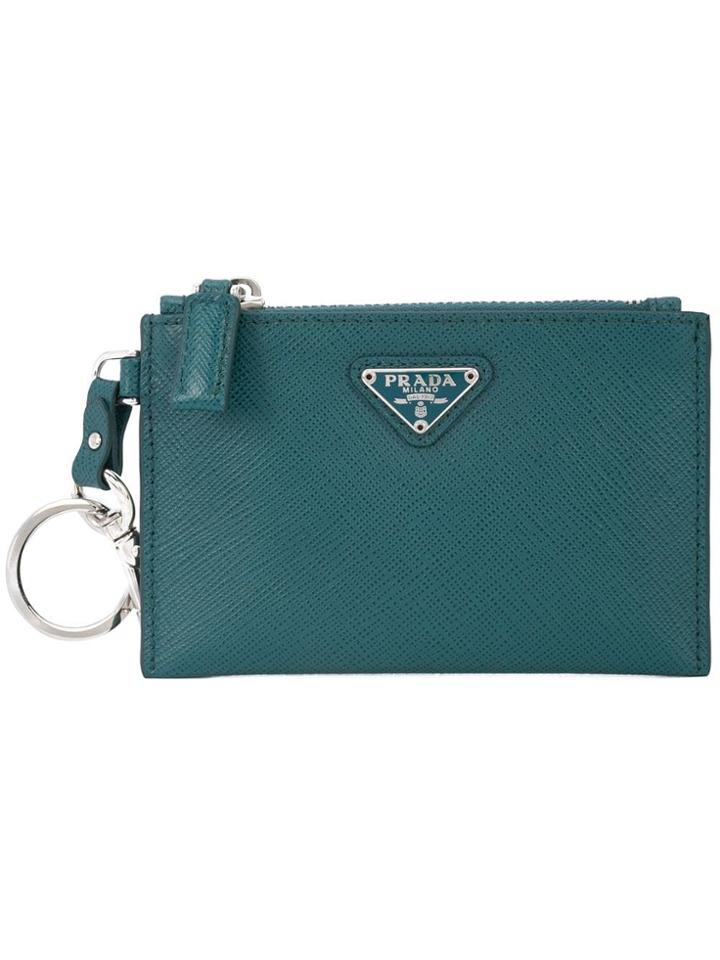Prada Prada 2tt0802ahf Teal Furs & Skins->calf Leather - Green