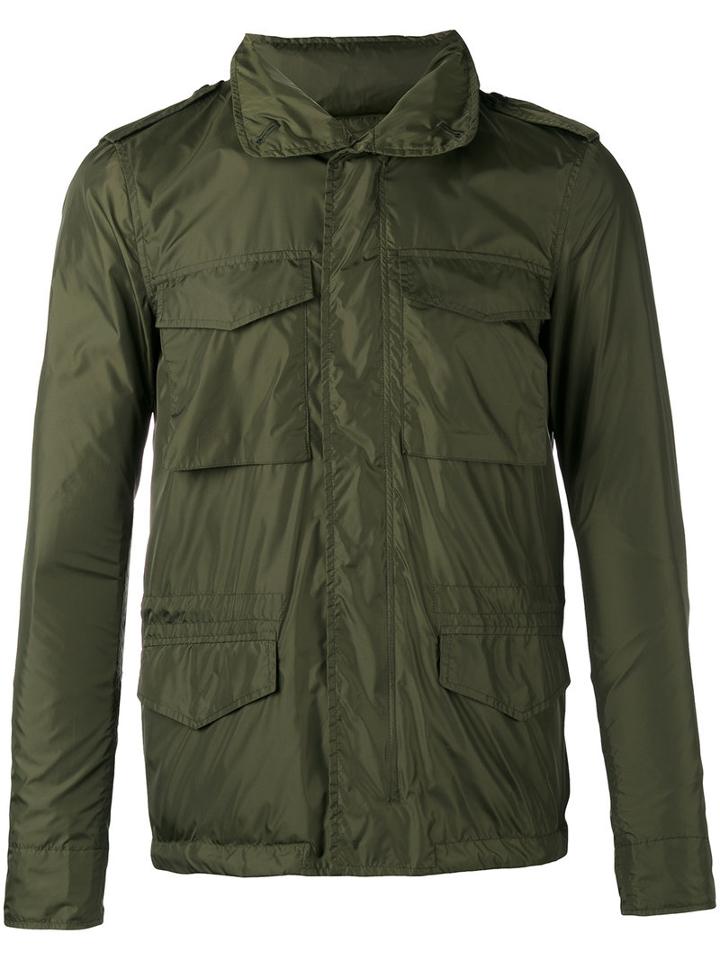 Aspesi - Minifield Windbreaker Jacket - Men - Polyamide - L, Green, Polyamide