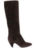 Laurence Dacade Laurence Dacade Salome Brown Leather/fur/exotic