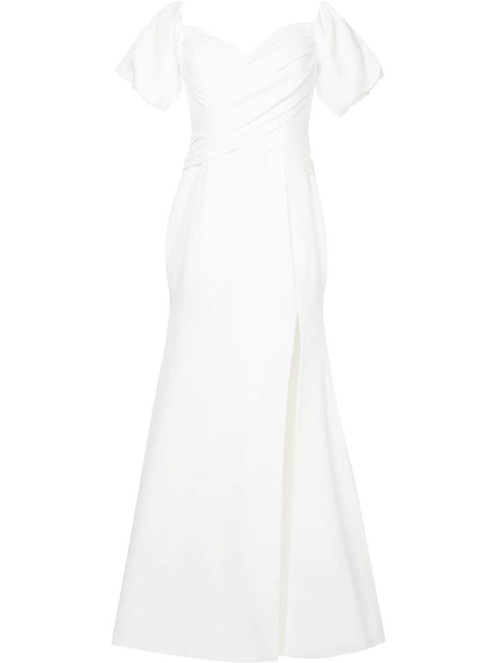 Rachel Gilbert Amalia Gown - White
