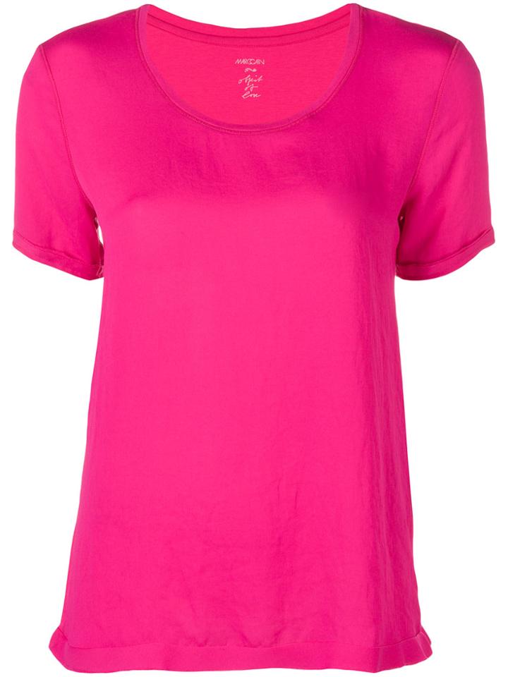 Marc Cain Plain T-shirt - Pink & Purple