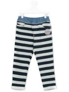 Diesel Kids - Striped Tracksuit Bottoms - Kids - Cotton/polyester - 2 Yrs, Blue