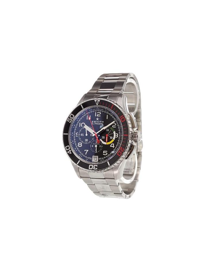 Zenith 'el Primero Stratos Flyback Rainbow' Analog Watch, Men's