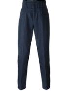 J.w. Anderson Double Waistband Jeans, Men's, Size: 44, Blue, Cotton