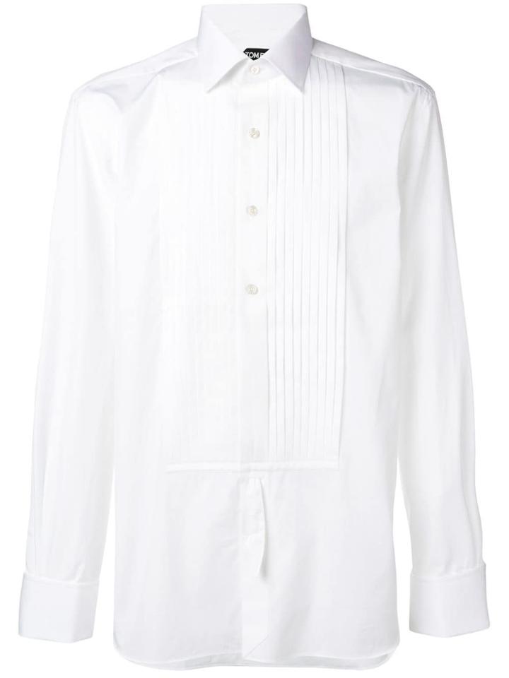 Tom Ford Smoking Shirt - White