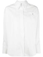 Lorena Antoniazzi Wide Placket Shirt - White