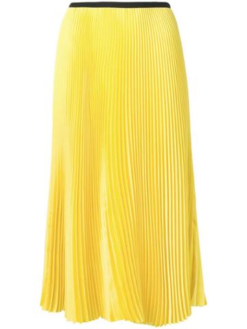 Blanca Giallo Pleated Skirt - Yellow