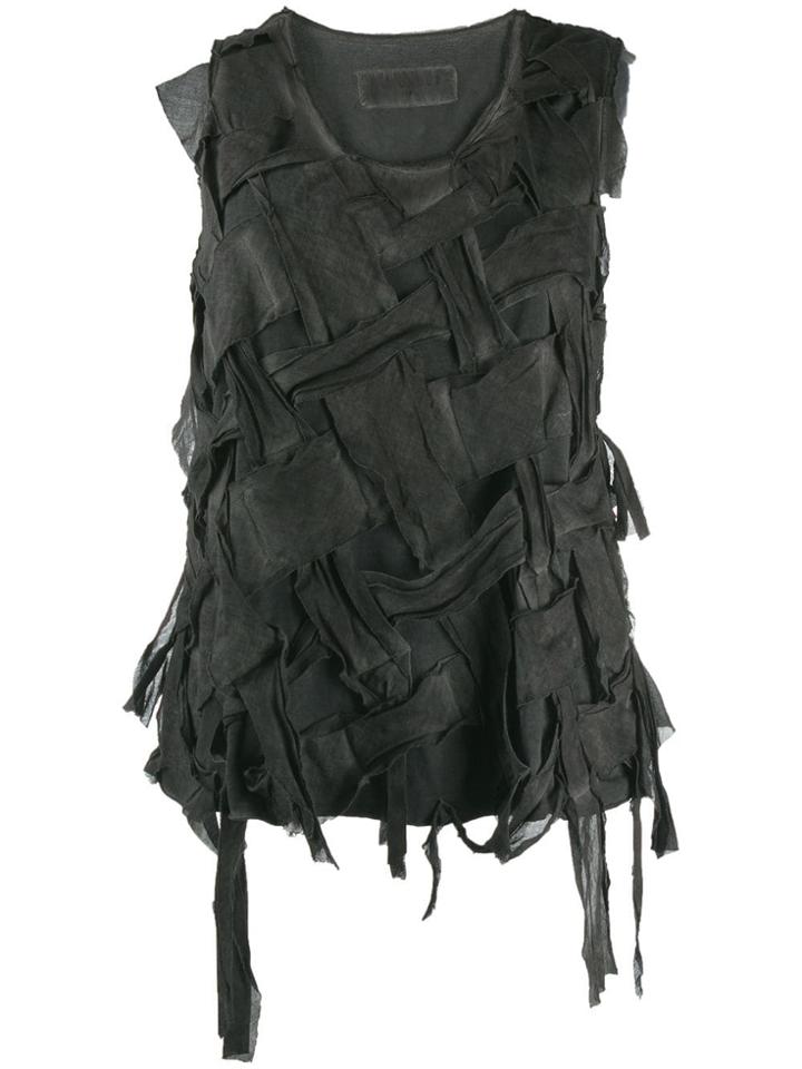 Rundholz Deconstructed Top - Grey