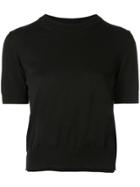 Maison Margiela Short-sleeved Pullover - Black