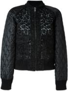 Sacai Guipure Lace Bomber