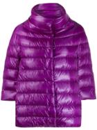 Herno Iconic Sofia Puffer Jacket - Purple