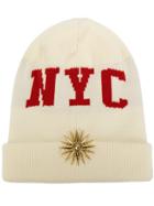 Fausto Puglisi Nyc Beanie Hat - Nude & Neutrals