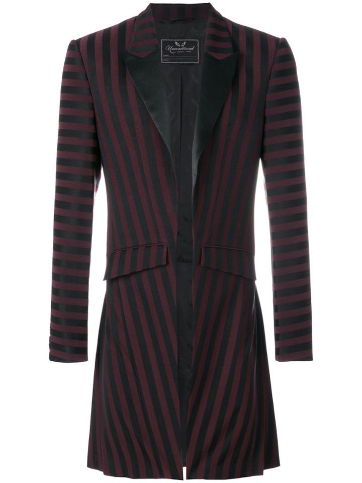 Unconditional Cutaway Tuxedo Tailcoat Jacket - Black