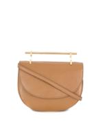 M2malletier Mini Half-moon Bag - Neutrals