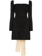 Ellery Paalen Silk Mini Dress - Black