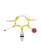 Dsquared2 Camping Cord Charm Bracelet - Yellow & Orange