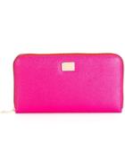 Dolce & Gabbana Dauphine Long Wallet - Pink