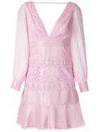 Martha Medeiros Francesa Otilia Short Dress - Pink