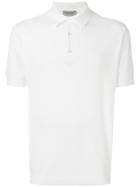 John Smedley Short Sleeve Polo Shirt - White