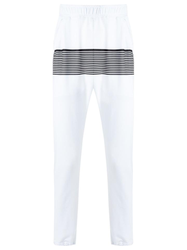 Amir Slama Striped Track Trousers - White