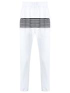 Amir Slama Striped Track Trousers - White
