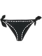 Moschino Trompe L'oeil Tie Side Briefs - Black