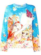 Gucci Sailor Moon Printed Sweatshirt - Blue
