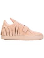 Filling Pieces Fringed Sneakers - Pink & Purple