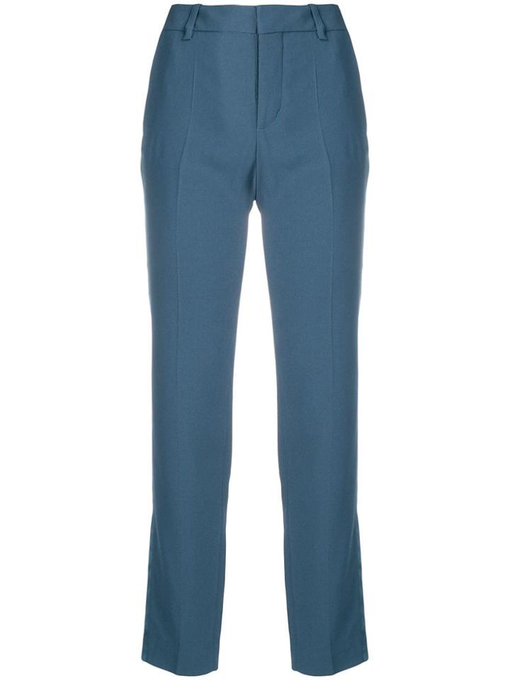 Zadig & Voltaire Contrast Side Panel Trousers - Blue