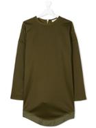 Andorine Zipper Dress - Green