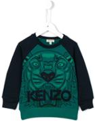 Kenzo Kids 'tiger' Sweatshirt, Boy's, Size: 10 Yrs, Green
