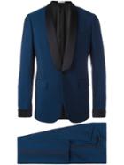Boglioli Shawl Lapel Tuxedo, Men's, Size: 46, Blue, Acetate/cupro/mohair/wool