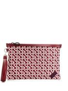 Dolce & Gabbana Dg Mania Print Clutch - Red