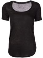 Atm Anthony Thomas Melillo Basic T-shirt, Women's, Size: M, Black, Modal