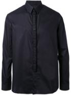 Wan Hung Cube Detail Shirt, Men's, Size: 48, Black, Cotton