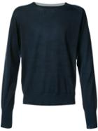 Maison Margiela - Classic Crew Neck Sweater - Men - Cotton - Xl, Blue, Cotton