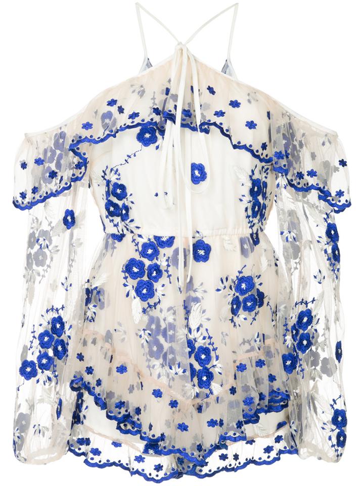 Alice Mccall A Girl Like You Playsuit - Blue
