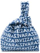 Simonetta Ravizza Furissima Logo Tote Bag - Blue