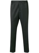 Costumein Pinstripe Tapered Trousers - Grey