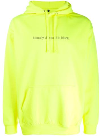 F.a.m.t. Logo Hoodie - Yellow