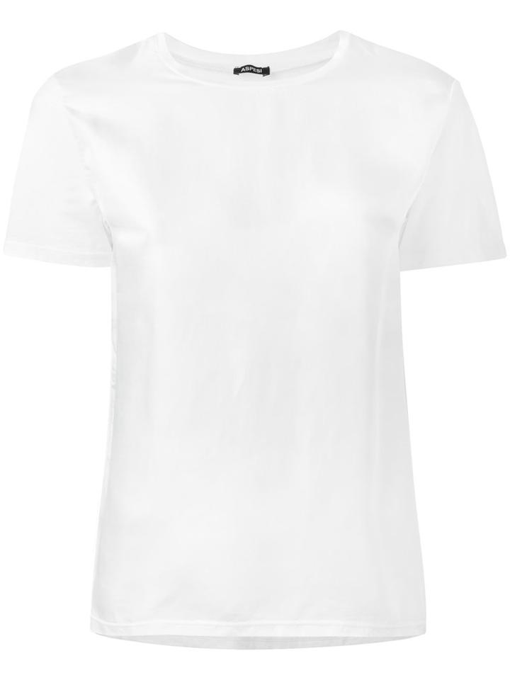 Aspesi Lightweight T-shirt, Women's, Size: Small, White, Cotton